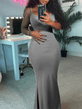 Women's Solid Cami Maxi Dress