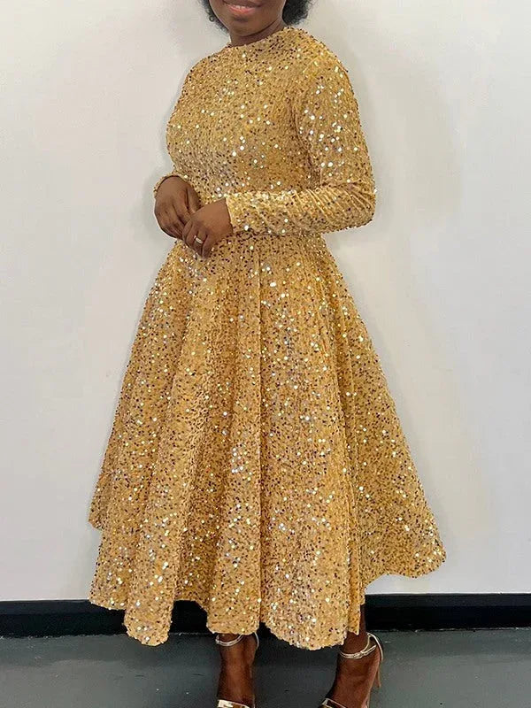 Women's Sequin Sparkle Dress