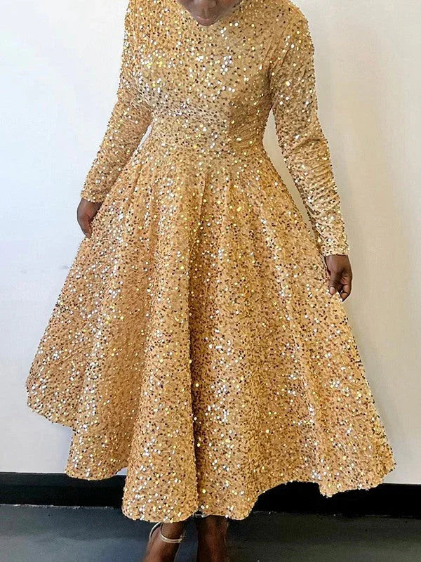 Women's Sequin Sparkle Dress