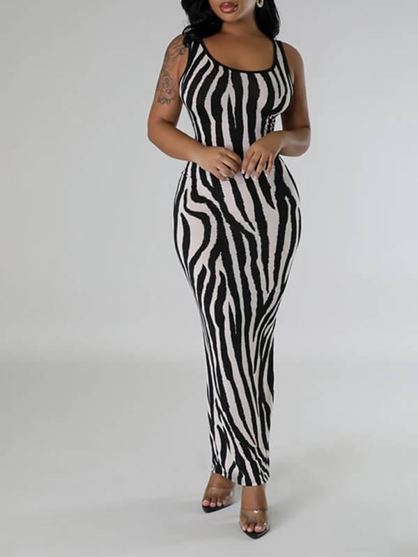 Women's Printed Tank Dress