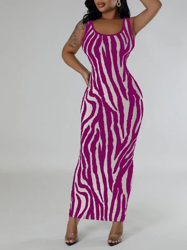 Women's Printed Tank Dress